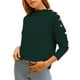 thumbnail image 5 of Sudadera de manga larga para mujer, jerséis casuales cálidos MABOTO Sudadera de mujer, 5 of 7