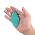 thumbnail image 4 of Unique Bargains Vintage Motel Keychain Blank Hotel Keychains Rhombus Retro Key Tag, Lake Green, 16 Pack, 4 of 7