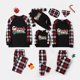 thumbnail image 1 of Pijamas familiares a juego de Navidad, Santa Hustle Christams en julio, negro, manga larga, conjuntos de pijamas, 1 of 4