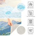 thumbnail image 3 of Yayeee Bath Rugs for Bathroom Floor Set of 2 Non Slip Fluffy Soft Absorbent Mat, Beige Mountain, 3 of 7