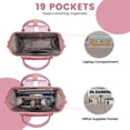 thumbnail image 4 of Mochila para portátil LOVEVOOK Gradient 15.6 pulgadas, impermeable, rosa, 4 of 8