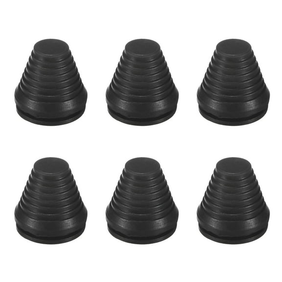 Uxcell 6-Pack Rubber Grommets for Wiring 30mm Tower Shaped Grommet