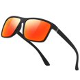 thumbnail image 2 of Gafas de sol KWHZXGYY polarizadas para hombre y mujer, negras, 2 of 6