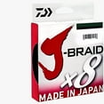 thumbnail image 4 of Daiwa J-Braid x8 Braided Fishing Line 50lb 300yd Dark Green, 4 of 4