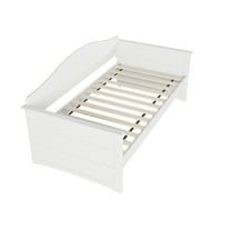 AFI Acadia Twin Wood Daybed in White