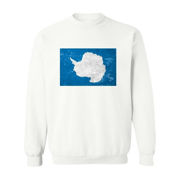 Antartic Flag Design. Sweatshirt Men -Image by Shutterstock, Male XX-Large