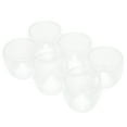 thumbnail image 1 of TOPINCN 6Pcs 100ml Coffee Cup Transparent Double Wall Insulated Milk Glass Mug Heat‑R GS, 1 of 8