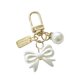 thumbnail image 5 of Llavero de perlas artificiales, elegante llavero para decorar bolsos, accesorios. Lazo, 5 of 9