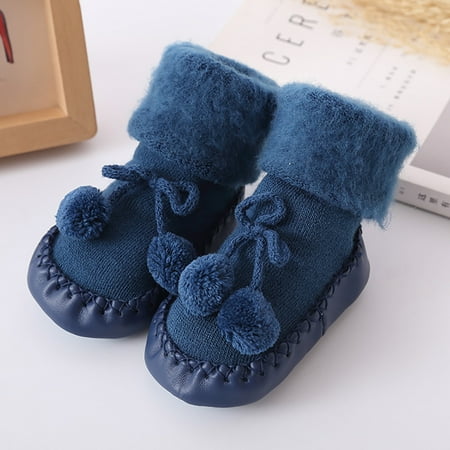 

Sunhillsgrace Baby Care Baby Boy Girl Socks Cotton Children Floor Socks Anti-Slip Baby Step Socks