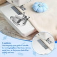 thumbnail image 5 of Magnetic Seam Guide for Sewing Machine, Heavy Duty 3X Stronger Magnet Universal Fit for Metal Machines, Quilting & Straight Stitch and Rounded Hem Tool, 5 of 7