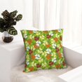 thumbnail image 6 of Yiaed St. Patrick's Day3 Print Pillow Covers Super Soft Decorative Square Throw Pillow Covers Case Cushion Covers for Sofa Couch Bedroom Car Decor（No pillow core）-24"x24", 6 of 7