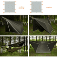 thumbnail image 2 of Onewind 12ft Hammock Rain Fly,Camping Tarp with Complete Accessories, Dark Gray ,12'L*9.7'W, 2 of 9