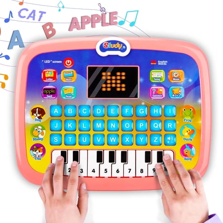 Pearoft Educational Toys for 1 2 3 Year OldsKids Learning Toy Gift for Toddlers Tablets Toys Gifts for 4 Year Old Toddlers Kids Age 1-4 Girls Birthday Gifts for Children Boy Girl price history on PriceWatchPro