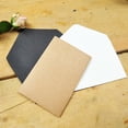 thumbnail image 2 of HOMEMAXS 60 Pcs Kraft Paper Envelopes Classic Letter Pattern Envelopes 10.50X6.70X0.20CM, 2 of 8
