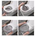 thumbnail image 6 of Heated Toilet Seat Pad, Warmth-Enhancing Toilet Seat Cover, Polyester, Automatic Temperature Control, Soft Touch Design, Modern Bathroom, Daily Hygiene Use, Comfortable Toilet Pad TOPLIU, 6 of 8
