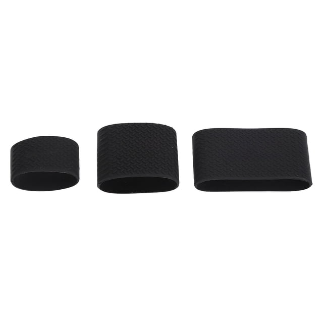 Manga de la Cortaínea, Silicona de Amortiguadores Silicona Antideslizante Barber Barber Clipper Bandas Elásas 3 PCS Para Barbería