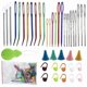 thumbnail image 1 of 42 Pcs Yarn Needles Set, Assorted Yarn Needles Bent Tapestry Needle Weaving Needle Darning Needles Big Eye Needles, 1 of 5