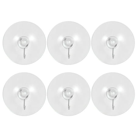 

12pcs PVC Non-punching Kitchen Suck Cup Hooks Traceless Wall Hanging Hooks