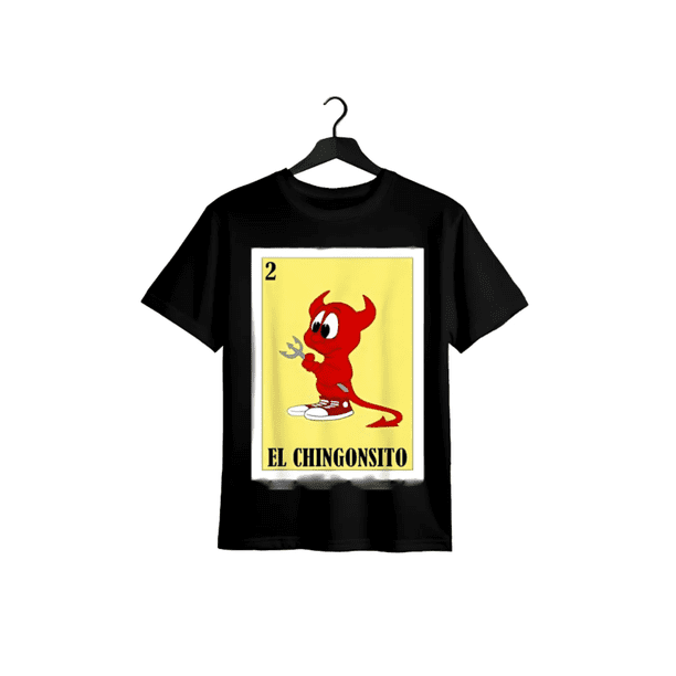 100% Cotton Funny Mexican Design for Kids - el Chingonsito T-Shirt