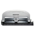 thumbnail image 2 of Stanley Bostitch Ez Squeeze Three-Hole Punch, 12-Sheet Capacity, Metal, Black/Silver, 2 of 2