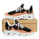 thumbnail image 1 of Zapatillas deportivas de malla resistentes al desgaste para mujer, con concienciación sobre el cáncer de autismo (), calzado cómodo para caminar., 1 of 6