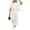 White, variant on Women's Plus Size 2 Piece Outfits Casual Top and Wide Leg Pants Loose Pants Lounge Set
