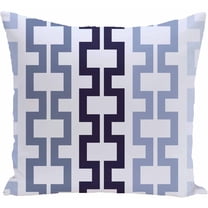 Simply Daisy 16" x 16" Cuff-Links Geometric Print Pillow