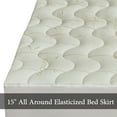 thumbnail image 5 of Waterproof Jacquard Mattress Topper 100% Bamboo - Queen, 5 of 5