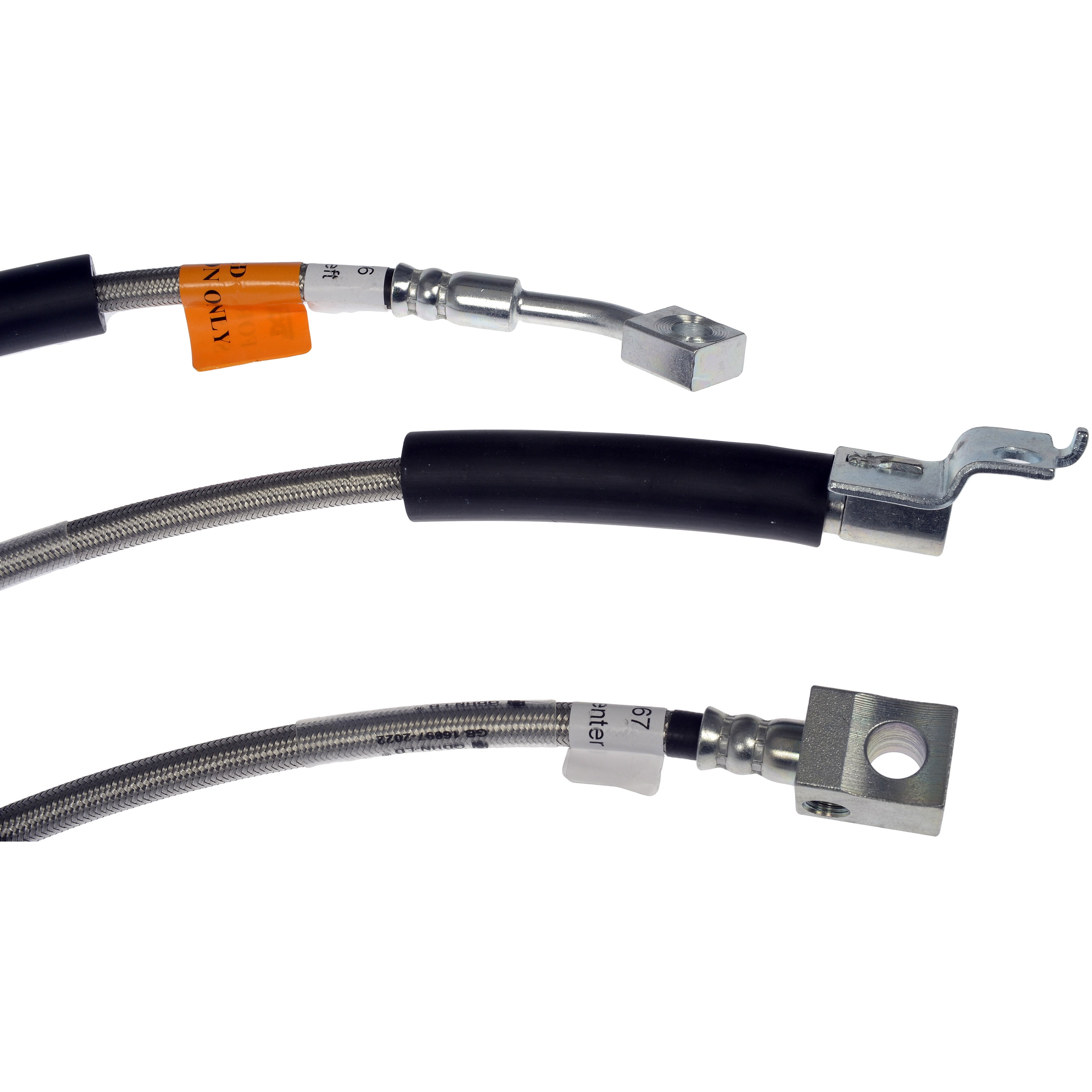 Dorman 622-213 Brake Hydraulic Hose Set for Specific Jeep Models
