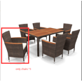 thumbnail image 1 of Costway 3 Pcs Chaises pour HW71813+, 1 of 4