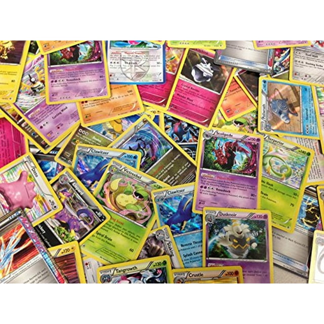 Cartas coleccionables Pokémon, 50 surtidas, con láminas holográficas adicionales