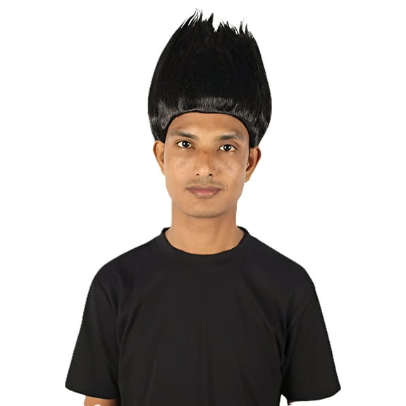 My Costume Wigs Black Troll Branch One Size Fits All