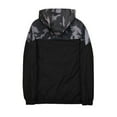 thumbnail image 4 of VERUGU Men's Lightweight Jackets Splice Color Thin Fall Outdoor Windbreaker Slim Long Sleeve Hooded Sun Protection Coat Black L, 4 of 7
