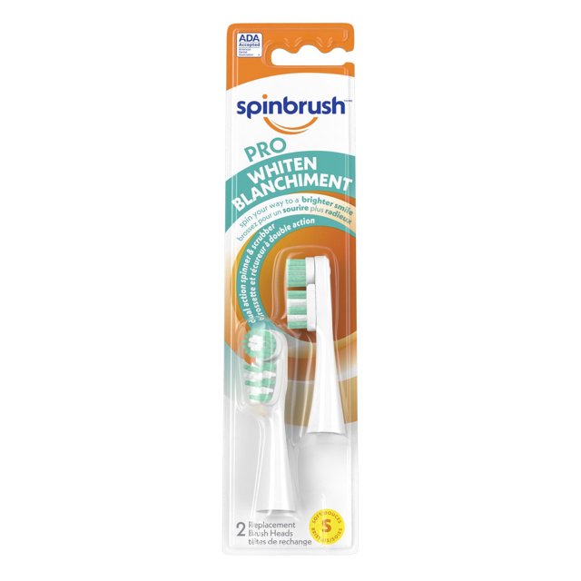 Têtes de rechange douces Spinbrush PRO WHITEN