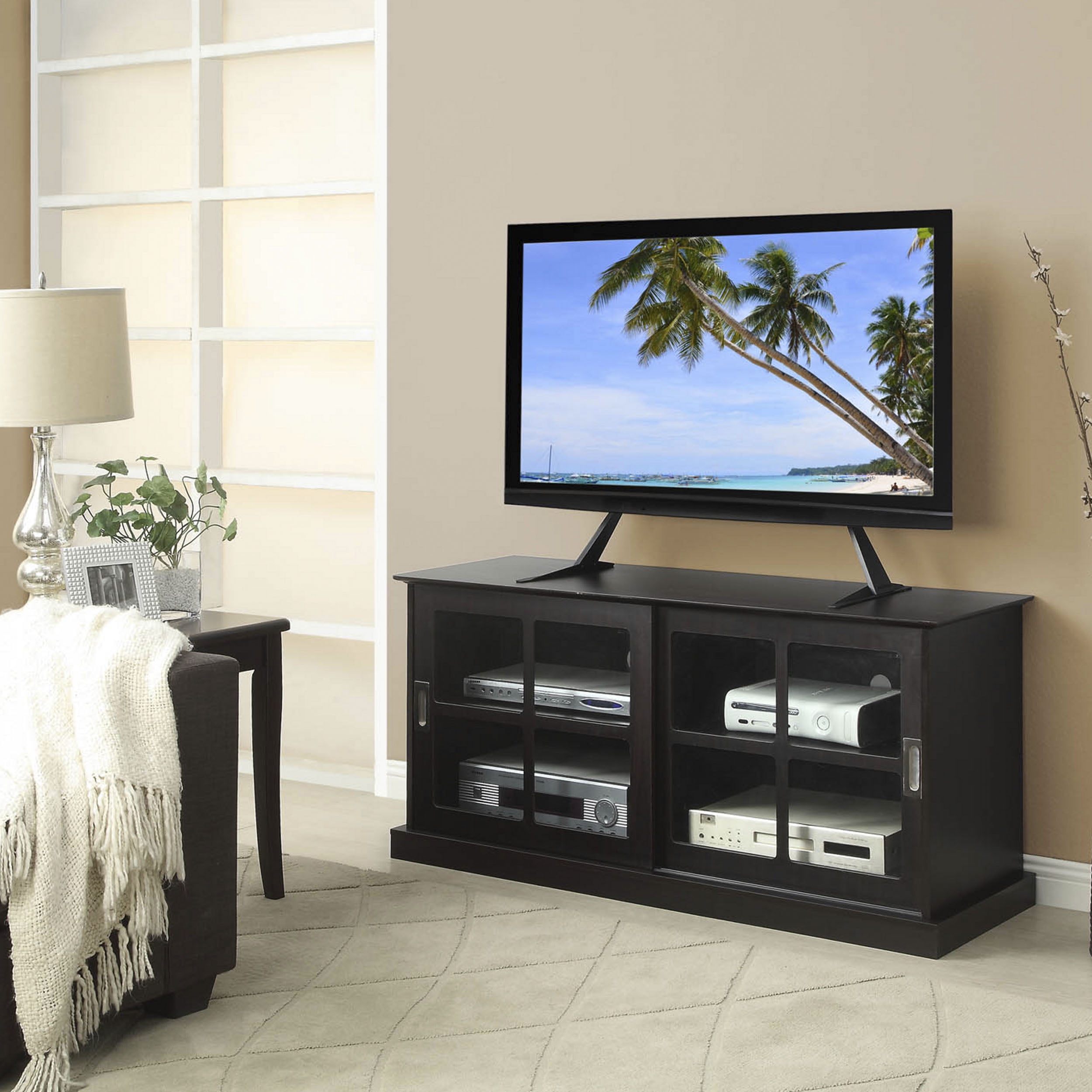 Atlantic 14 Universal Tv Stand For Use On Desktop Dresser Tabletop