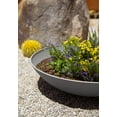 thumbnail image 6 of Veradek Mason Series Lane Bowl 32" Plastic-Stone Planter 2-Pack Gray, 6 of 10