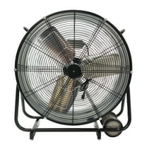 INTSUPERMAI 24 Inch Industrial Drum Fan Portable Exhaust Ventilation Fan