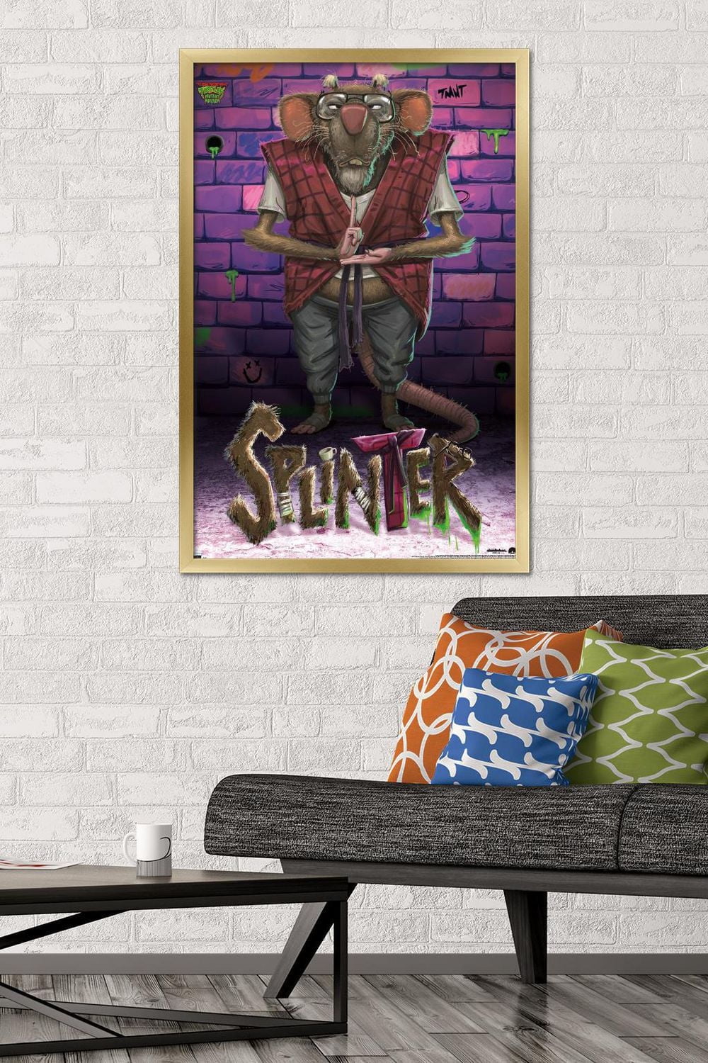Teenage Mutant Ninja Turtles: Mutant Mayhem - Splinter Wall Poster, 22.375" x 34"
