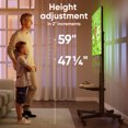 thumbnail image 4 of ONKRON Mobile TV Stand for 32”-65” TVs up to 110 lbs Height Adjustable max VESA 600x400 Stand 33” long, 4 of 9