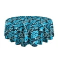 thumbnail image 3 of Camouflage Round Tablecloth 60x60in(153x153cm) – Waterproof Polyester Table Cover with Full Print Design, Wrinkle Resistant & Washable for Kitchen Dining Party Decor, 3 of 4