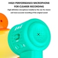 thumbnail image 3 of Qocolhg Mini Megaphone Bullhorn speaker with Siren & Recording, Boys Girls Toys Under $10, Small Portable Voice changer with Sound Effect, Ideal Gifts for Toddler, Kids, Students, Cheerleading, 3 of 5