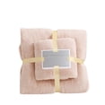 thumbnail image 1 of Two-In- Coral Bath Towel Set Soft High-Density Absorbent Home Textiles, 1 of 2