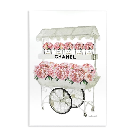 Stupell Industries Glam Fashion Flower Stand Wall Plaque Art, 13 x 19, by Amanda Greenwood