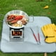 thumbnail image 4 of Sartén para freír al aire libre Sartén de acero inoxidable con manijas laterales Picnic portátil Utensilios de cocina COCK DE COCKETHARDOWARE Suministro Inevent OD011726-00, 4 of 7