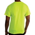 thumbnail image 2 of Rothco Moisture Wicking Pocket T-Shirt - Safety Green, 2 of 5