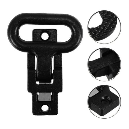 ibasenice Steel Folding Step for Truck with Antislip Design and Easy Installation