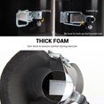 thumbnail image 4 of 1 Pair Inversion Gravity Boots Hanging Pull Up Boots With Comfortable Foam Padding And Safe Locking Clips, 4 of 8