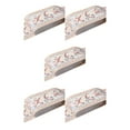 thumbnail image 1 of Justharion Durable et Sûr Ligne de Taille Imperméable PVC pour Mur Exécution Exquise Vigne Beige Fleur 5Set, 1 of 6