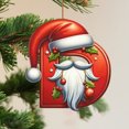 thumbnail image 6 of Luckky 26 Letters Christmas Tree Decoration Pendant, 2024 Personalized Ornaments for Christmas, A to Z Ornament Letters Decorative Hanging Xmas Alphabet Letters for Xmas Tree DIY Craft (D), 6 of 6