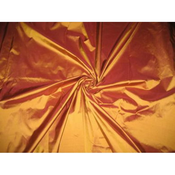 SILK TAFFETA FABRIC 54quot; ~Sandalwood colour TAF18